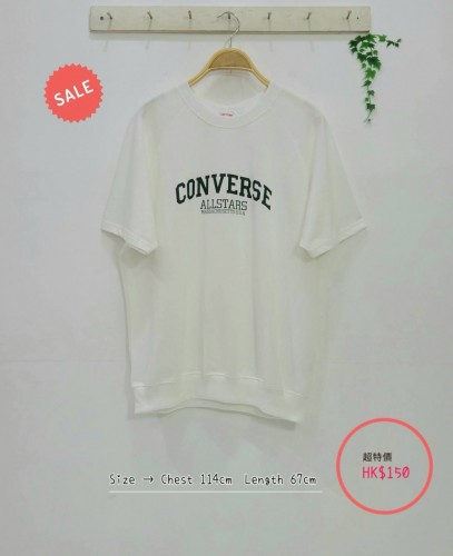 日本CONVERSE系列彩色圖案棉質 TEE