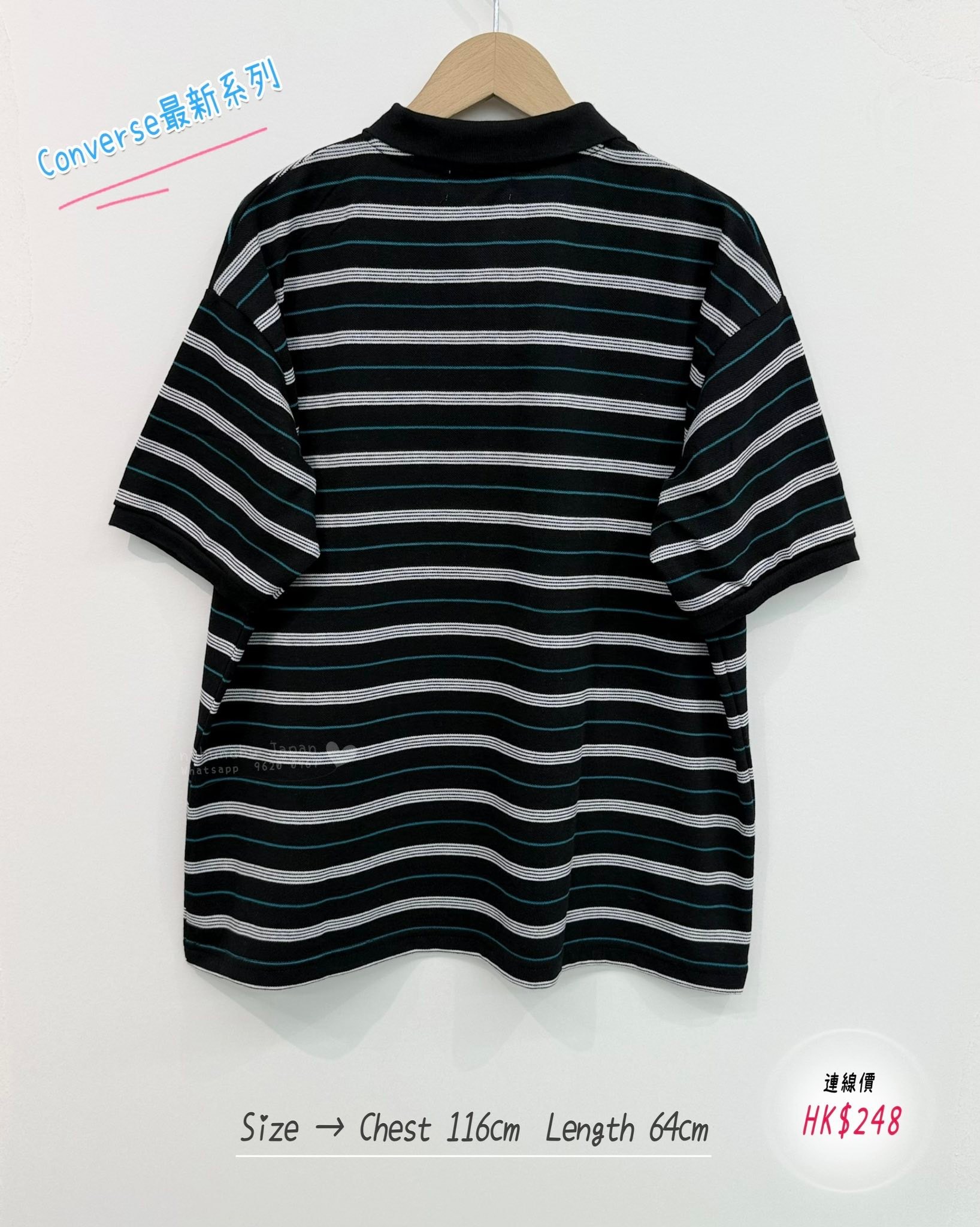 日本最新出春夏系列 高質刺繡𝐶𝑜𝑛𝑣𝑒𝑟𝑠𝑒 圖案間紋 top ✨